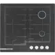 Варочная панель газовая Bosch PNP6B6B92R 4 конфорки цвет черный