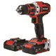 Дрель-шуруповерт аккумуляторная Einhell PXC TE-CD 18/40 Li 4513910, 18 В Li-Ion 2х2 Ач