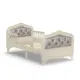 Подростковая кровать Nuovita Fulgore Lux lungo 167.5x88 см цвет слоновая кость