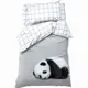 Комплект детского постельного белья "Этель" полутораспальный Funny panda бязь