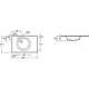 Раковина Jacob Delafon EB2562-DE1 фарфор 80.6см