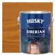 Гель для дерева Husky Siberian полуматовый цвет каштан 2.7 л