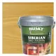 Эко-лазурь Husky Siberian полуматовая цвет светлый дуб 0.9 л
