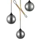 Светильник подвесной VELE LUCE Ottava VL5662P03 3 лампы 6 м² цвет черный