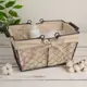 Корзина Доляна Сети 20x15x28 см металл цвет коричневый 4686383
