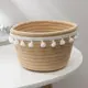 Корзина Доляна Тэс 16x10x16 см хлопок цвет бежевый 7086127
