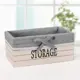 Корзина Доляна Storage 19.5x11x28 см дерево цвет белый 3954826