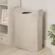 Корзина Доляна Нео 2.5x70x59 см текстиль цвет белый 5500365