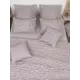 Комплект постельного белья Хлопковый край Бязь люкс 15b-1ХК6005/2 Иттан кофе, полутораспальный, хлопок