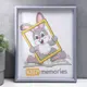 Рамка Keep memories 3935782, 20x25 см, пластик, цвет серебристый