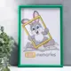 Рамка Keep memories 7149612, 21x30 см, пластик, цвет зеленый