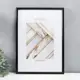 Рамка Gallery 7786714, 29x42 см, пластик, цвет черный, пластиковый экран