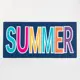 Полотенце пляжное Этель «Summer» 75x140 см микрофибра 100% п/э 230 гр/м²