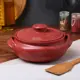 Горшок духовой "Гранит" красный 2 л