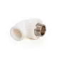 Угол 90° комбинированный Lammin НР 25x1/2" полипропилен