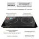 Индукционная настольная плита Endever 80718 66 см 2 конфорки цвет черный