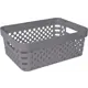Корзина Eternity 36x27x14 см 11 л пластик цвет серый