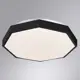 Люстра потолочная светодиодная Arte Lamp Kant 15 м² регулируемый белый свет цвет черный