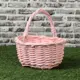 Корзина Simaland 18x9x15 см ива цвет розовый