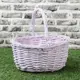 Корзина Simaland 18x9x15 см ива цвет фиолетовый