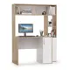 Компьютерный стол Моби 127x165x60 см ЛДСП цвет светло-бежевый 1022693