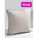 Наволочка декоративная Дизарт 45x45 цвет светло-серый