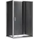 Душевая ширма GEMY Victoria S30191D-A80 прямоугольная 110х80см