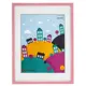 Рамка Platinum Акварель AP30x40, 30x40 см, пластик, цвет розовый