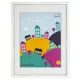 Рамка Platinum Акварель AW30x40, 30x40 см, пластик, цвет белый