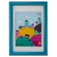 Рамка Platinum Палитра PLB10x15, 10x15 см, пластик, цвет голубой