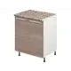 Напольный шкаф Лидер Стиль TSM60602_YHT 60x85x60 см ЛДСП цвет