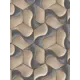 Обои виниловые Euro decor Cube 1.06 м темно-бежевые 7153-16
