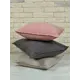 Комплект декоративных наволочек 50x50 из 3 штук цвет розовый