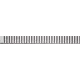 Решетка для трапа AlcaPlast Line-300M, матовая
