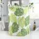Корзина Доляна 35x45x35 см текстиль цвет зеленый