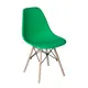 Стул Redblack Eames 622 GREEN 47 пластик цвет зеленый