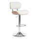 Барный стул Tetchair Drakar 51x116x56 цвет белый/натуральный