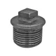 Заглушка Fittex 3/4" НР чугун 128-0904