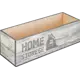 Ящик 30x10x10 см дерево серый