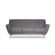 Диван прямой Toform Аспен 189x83x84 см дерево цвет графит