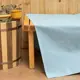 Простыня вафельная для бани Экономь и Я 150х180 см голубой