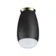 Светильник накладной Novotech Led 370911 GU10 max 9 Вт, цвет черный/золотой