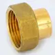 Переходная муфта Viega 22 мм x 1" с накидной гайкой, медь