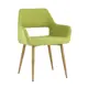 Стул кухонный Стул груп Кромвель 76х54х41 см ткань цвет зеленый DC-1506 RH309-10