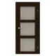 Дверь межкомнатная Адажио со стеклом 70х200 см Hardflex цвет акация 70х200 см с замком и петлями