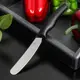 Нож Доляна лезвие 11 см нержавеющая сталь цвет черный 5427711