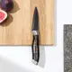 Нож Доляна лезвие нержавеющая сталь цвет черный 7293841
