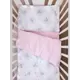 Постельное белье для ясельной кроватки Зайка pink