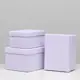 Набор Simaland коробок Simaland 3в1 "Бархат белый" 26x19.5x14.5 см