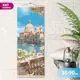 Картина по номерам Molly 35x90 см цв. холст Панно Венеция Санта-Мария-делла-Салюте (40 цветов)